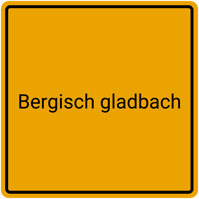 Meldebestätigung Bergisch Gladbach